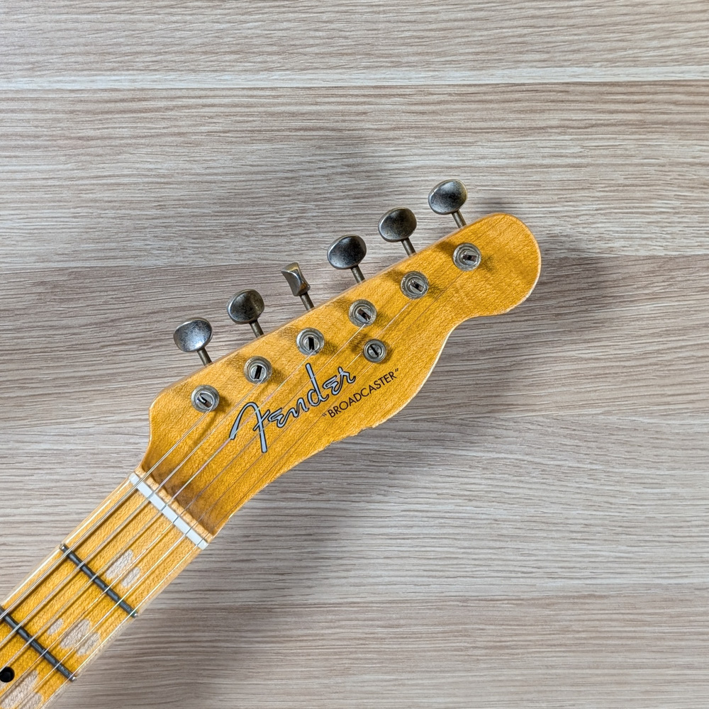 Fender Custom Shop 70th Anniversary Limited Edition Broadcaster Relic (Aged Nocaster Blonde) - Image 3