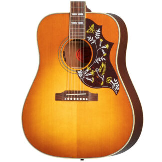 Gibson Hummingbird Original Heritage Cherry Sunburst Body View