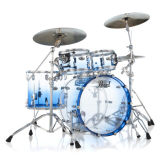 Pearl Limited Edition Crystal Beat Acrylic Drumset (Glacier Fade)