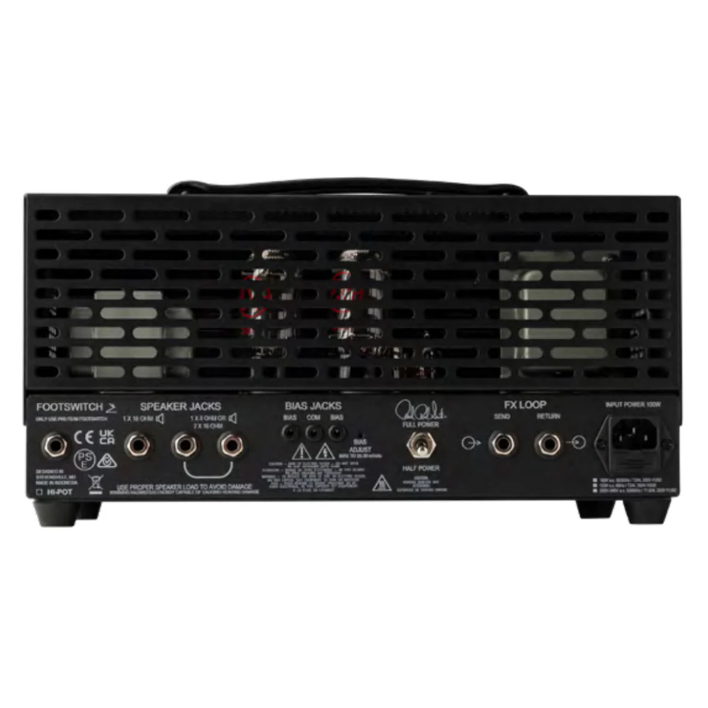 PRS MT15 Amplifier Head Back View