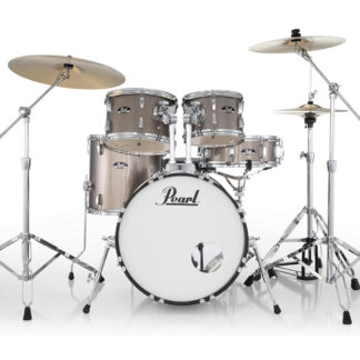 Pearl Roadshow Plus 20" Fusion Drum Kit W/Cymbals (Bronze Metallic)