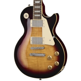 Epiphone Les Paul Standard '50s Figured Bourbon Burst Body View