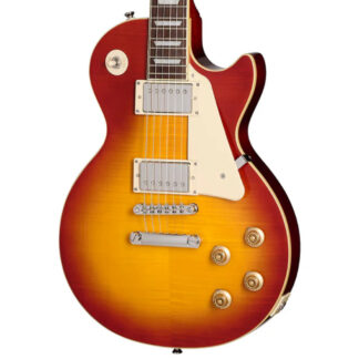 Epiphone Les Paul Standard '50s Figured Washed Cherry Sunburst Body View