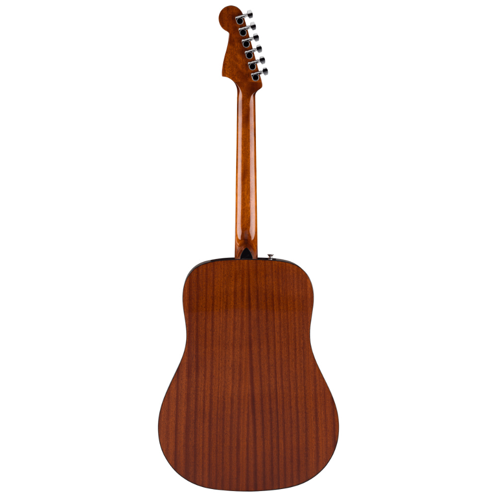 Fender California Standard Redondo Pack Natural Guitar Back View