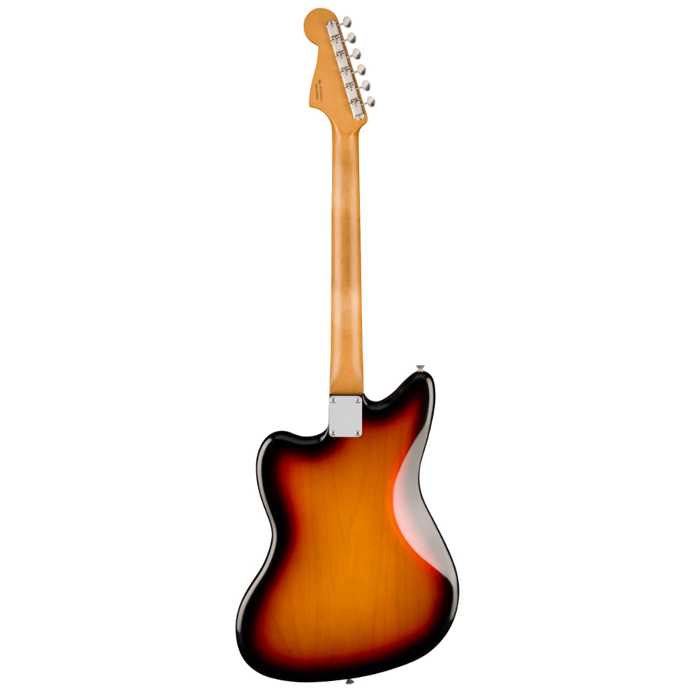 Fender Limited Edition Vintera II Road Worn 50s Jazzmaster Rosewood 3-Colour Sunburst Back View