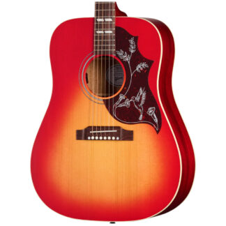 Gibson Hummingbird Special Satin Vintage Cherry Sunburst Body View