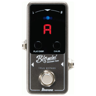Ibanez BIGMINI Tuner Pedal Front & Controls View