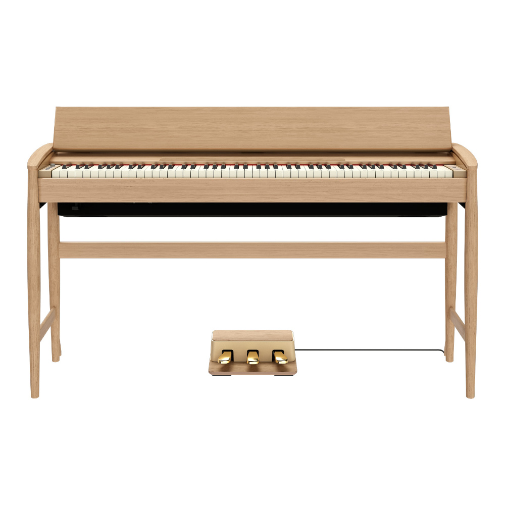 Roland Kiyola KF20 Artisan Digital Piano Pure Oak Front View