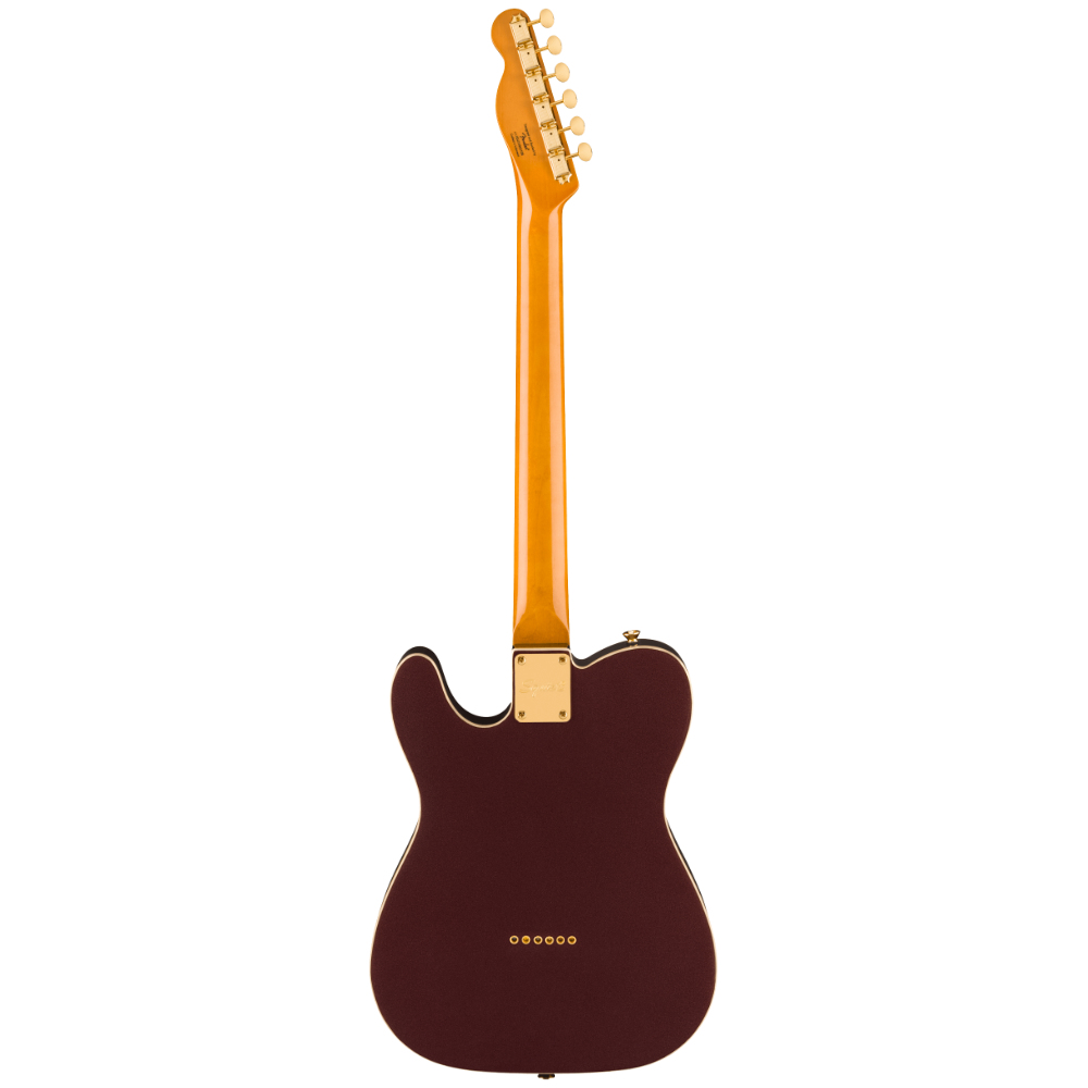 Squier Limited Edition Classic Vibe Custom Telecaster Oxblood Back View