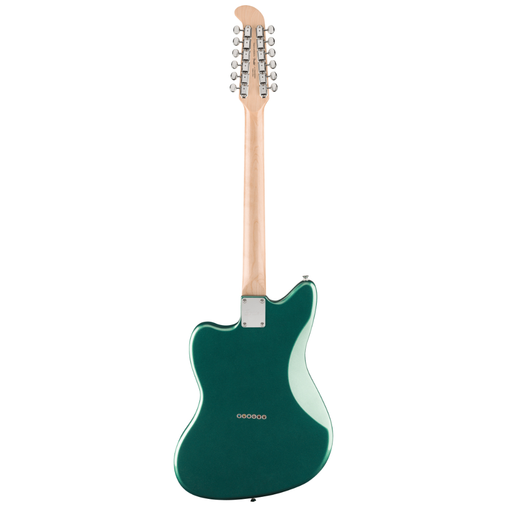 Squier Limited Edition Paranormal Jazzmaster XII Sherwood Green Back View
