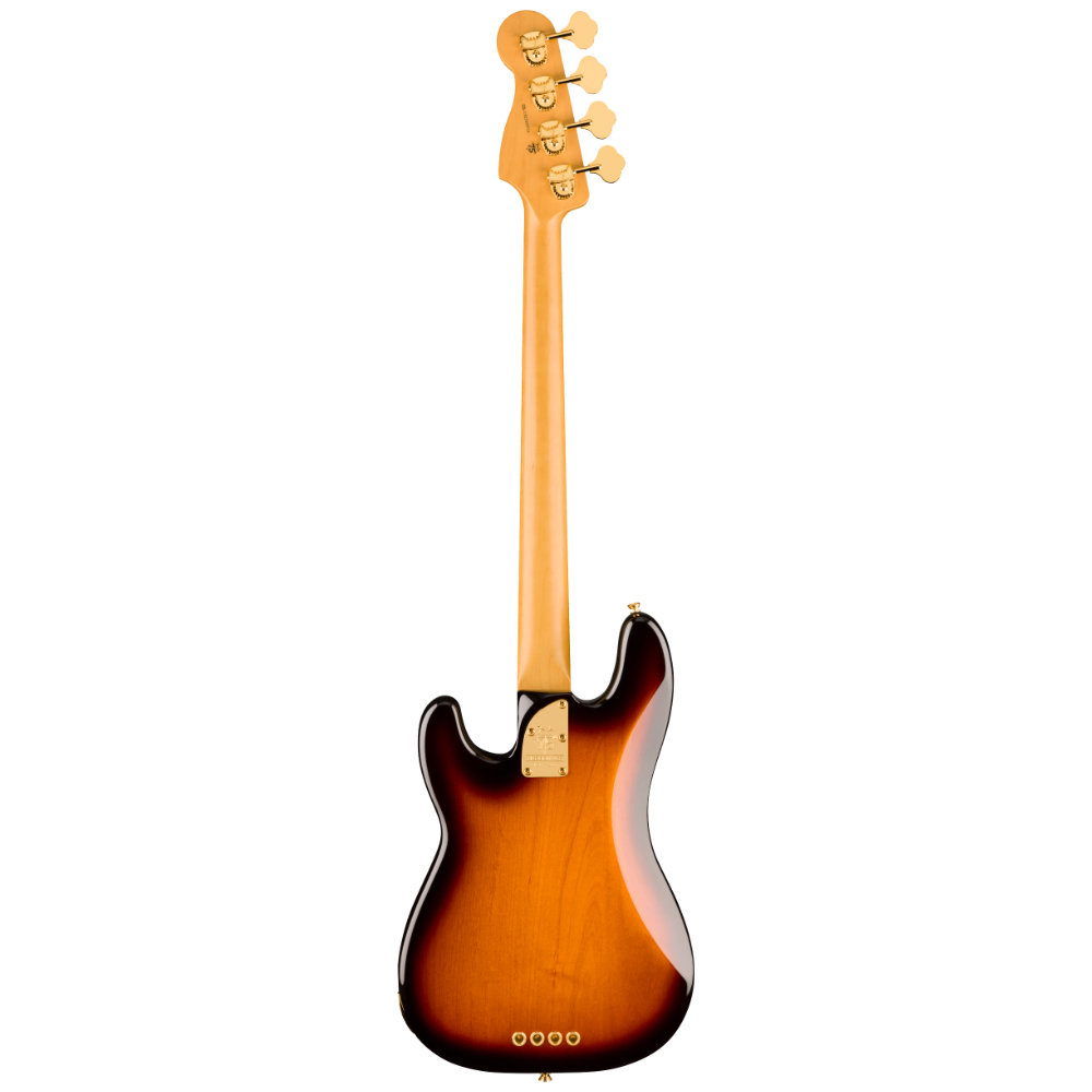 Fender 75th Anniversary American Professional Precision Bass 2-Colour Sunburst Back View
