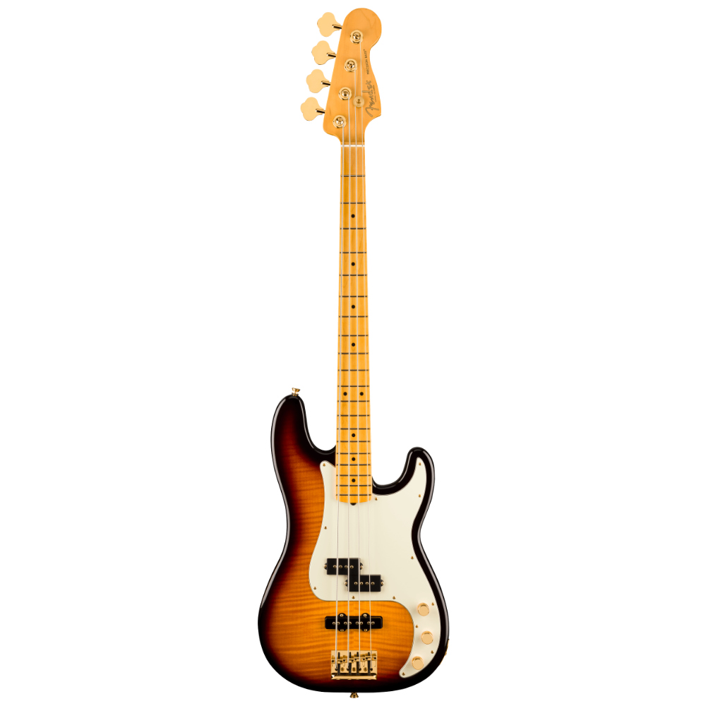 Fender 75th Anniversary American Professional Precision Bass 2-Colour Sunburst Full View