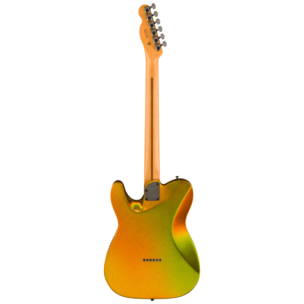 Fender 75th Anniversary American Ultra II Telecaster Liquid Gold Back View