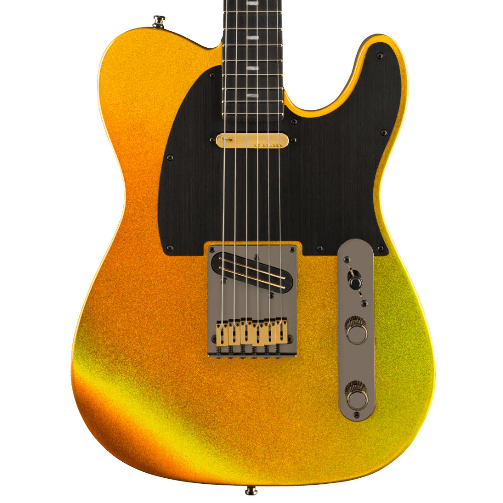 Fender 75th Anniversary American Ultra II Telecaster Liquid Gold Body View