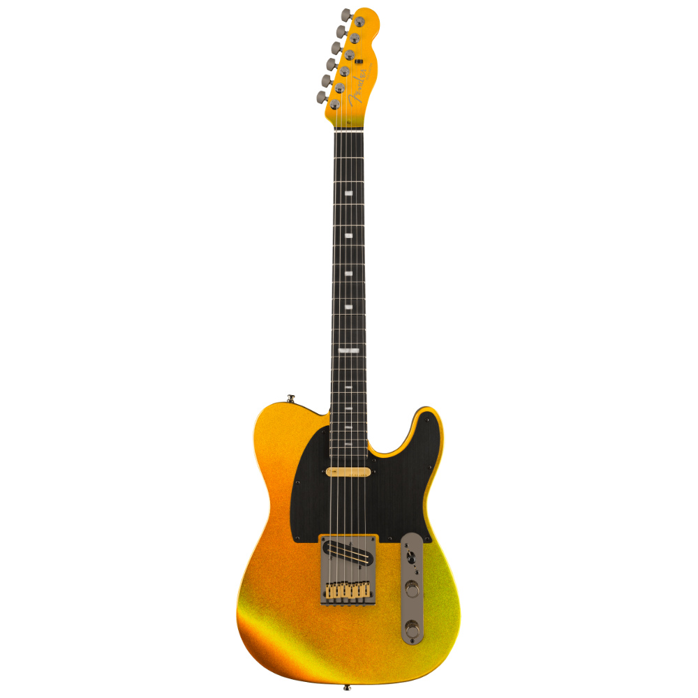 Fender 75th Anniversary American Ultra II Telecaster Liquid Gold Full View