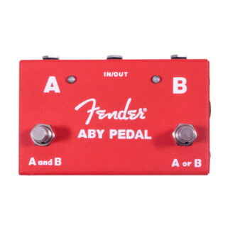Fender ABY Footswitch Top View with Footswitches
