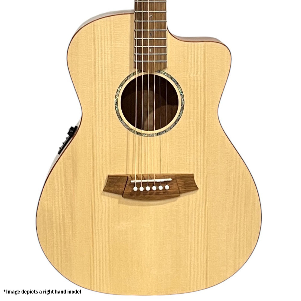 Cole Clark SAN1EC-LH-SMAH Body View