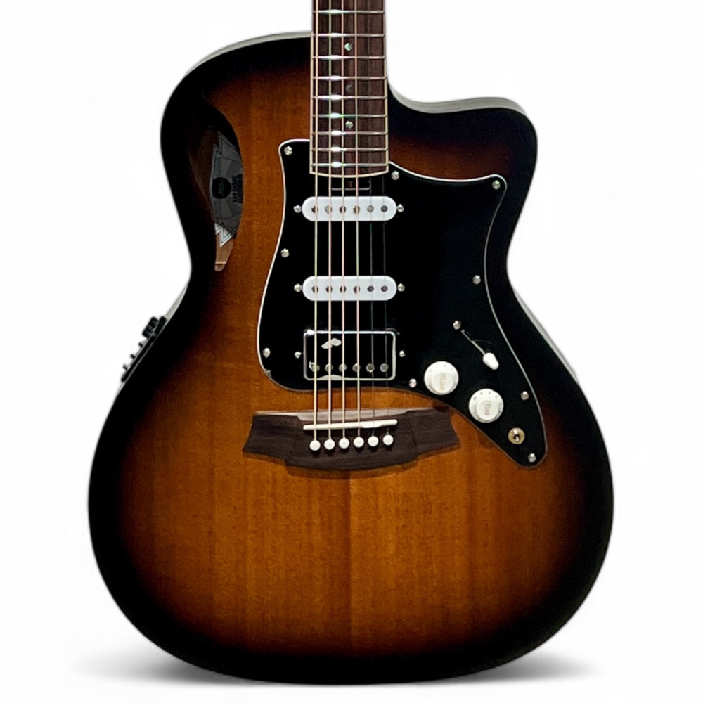 Cole Clark TL1EC-MMAH-HSS-SUN Body View