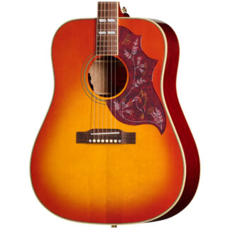 Epiphone Hummingbird Standard Cherry Sunburst Body View