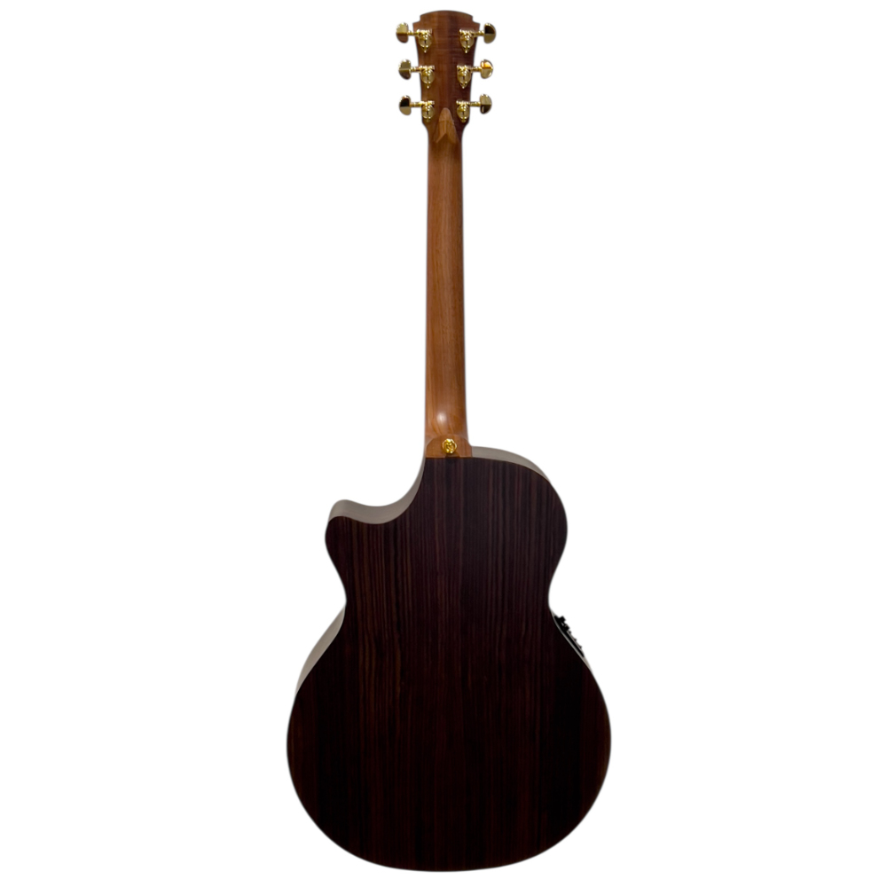 Cole Clark Recording AN2EC All Rosewood Back View
