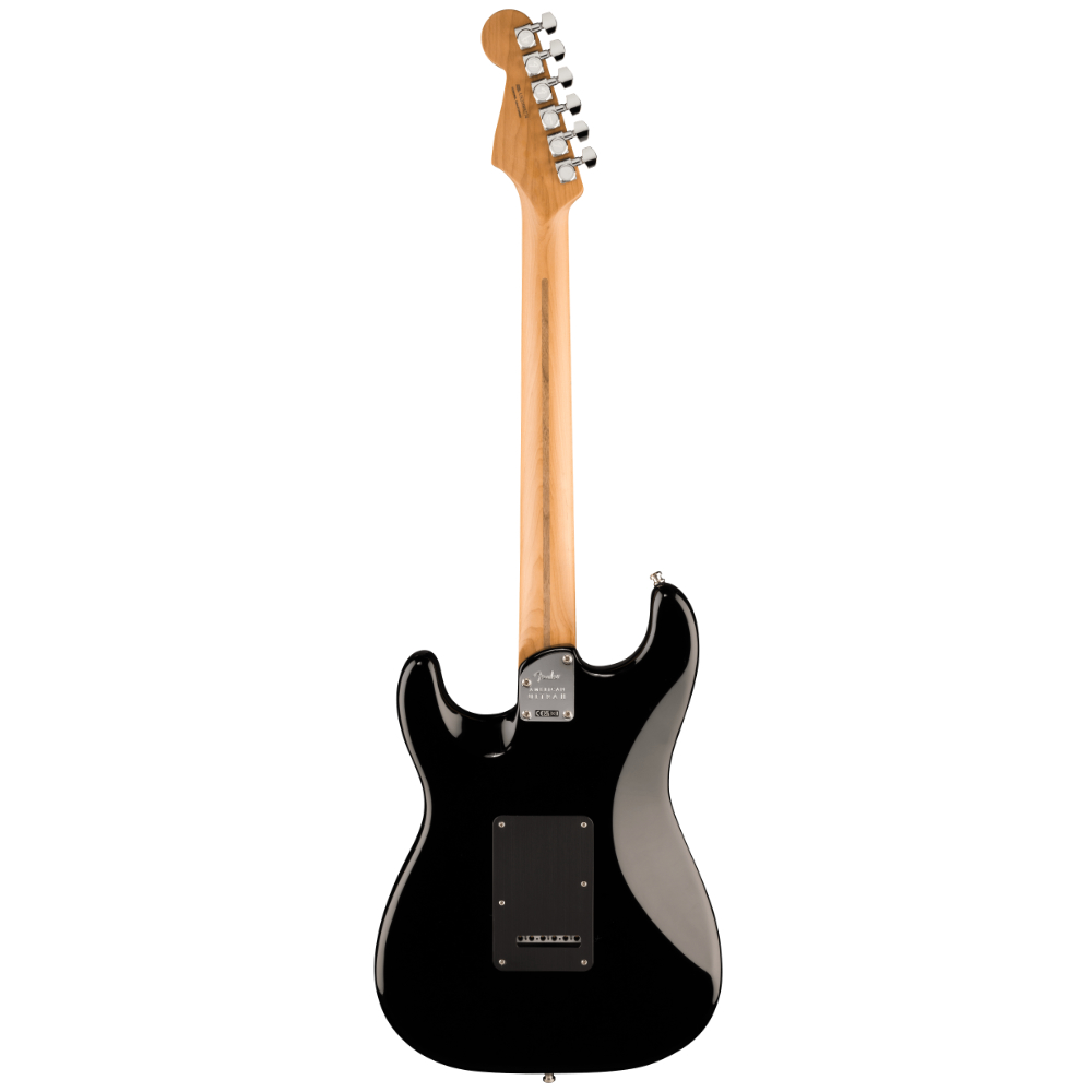 Fender Limited Edition Ultra II Stratocaster Black Back View