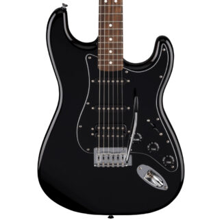 Fender Standard Stratocaster HSS Laurel Black Body View