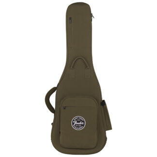 Fender Troubadour Electric Guitar Gig Bag Olive Front View
