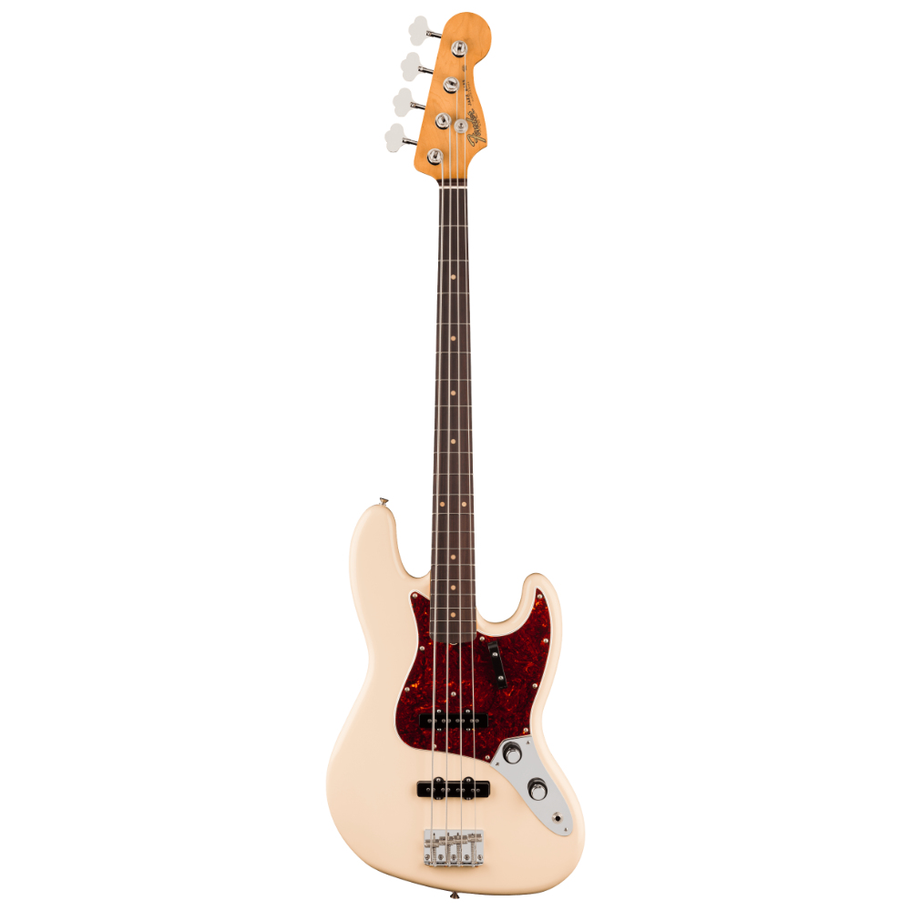 Fender Vintera III Early '60s Jazz Bass Olympic White Full View