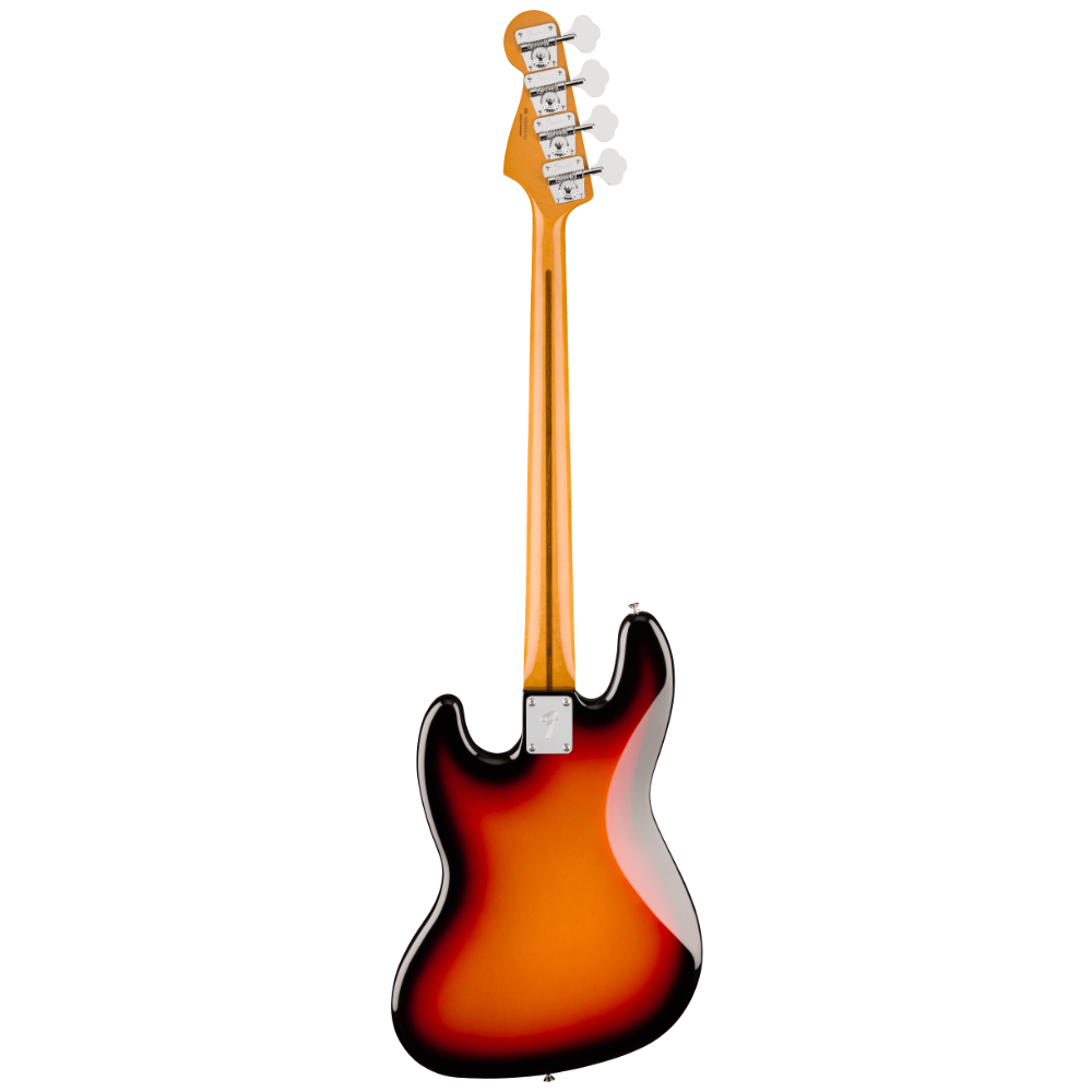 Fender Vintera III Early '70s Jazz Bass 3-Colour Sunburst Back View