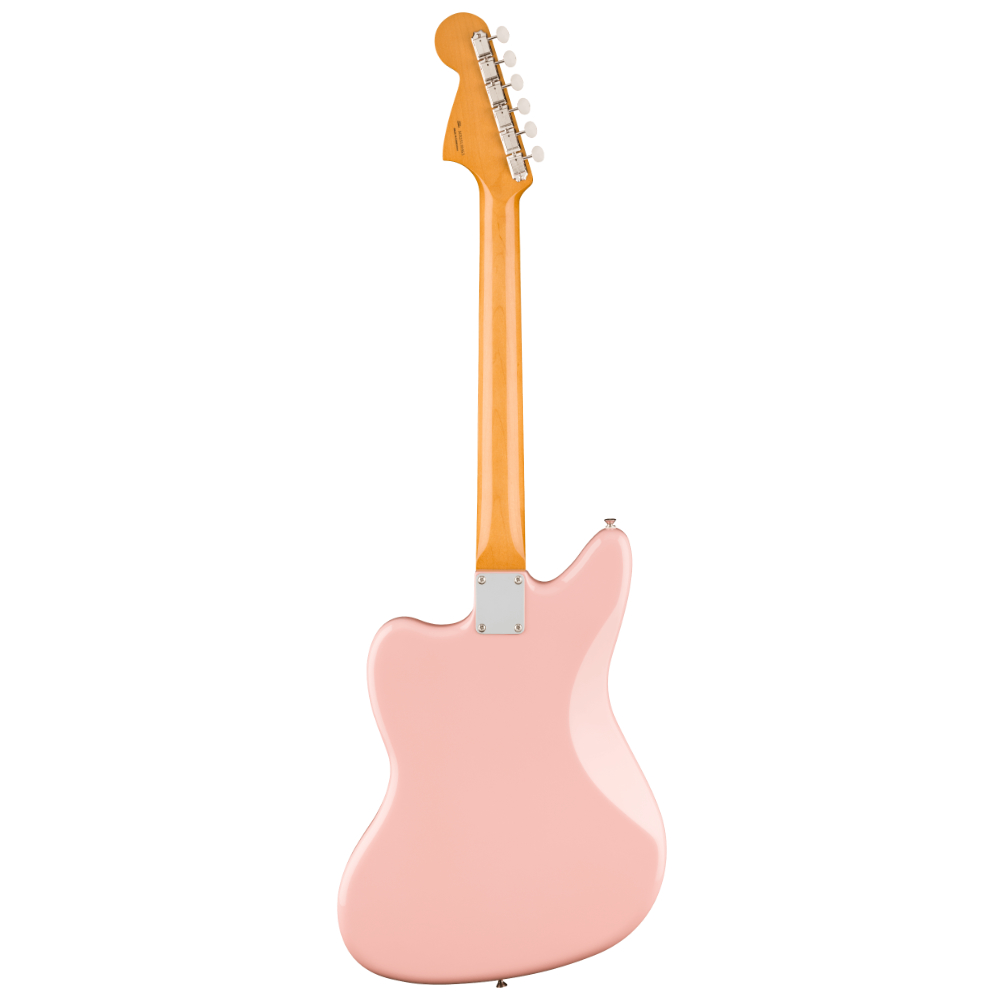 Fender Vintera III Mid '60s Jaguar Shell Pink Back View