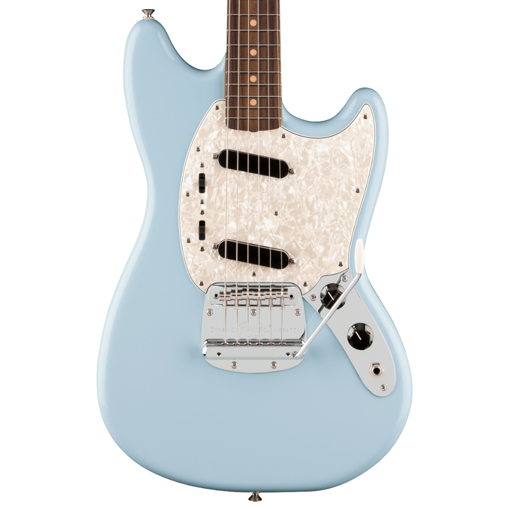 Fender Vintera III Mid '60s Mustang Sonic Blue Body View