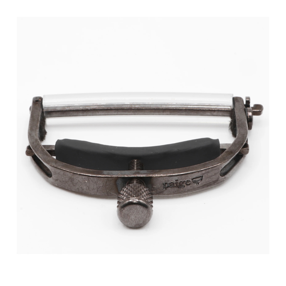 Paige Original 12-String Acoustic Capo Smokey Black Nickel Bottom View