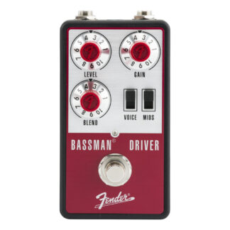 Fender Bassman Driver Bass Overdrive Pedal Front View