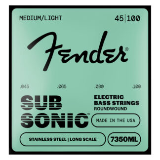 Fender Stainless Steel Roundwound Long Scale Bass Strings 7350ML 45-100