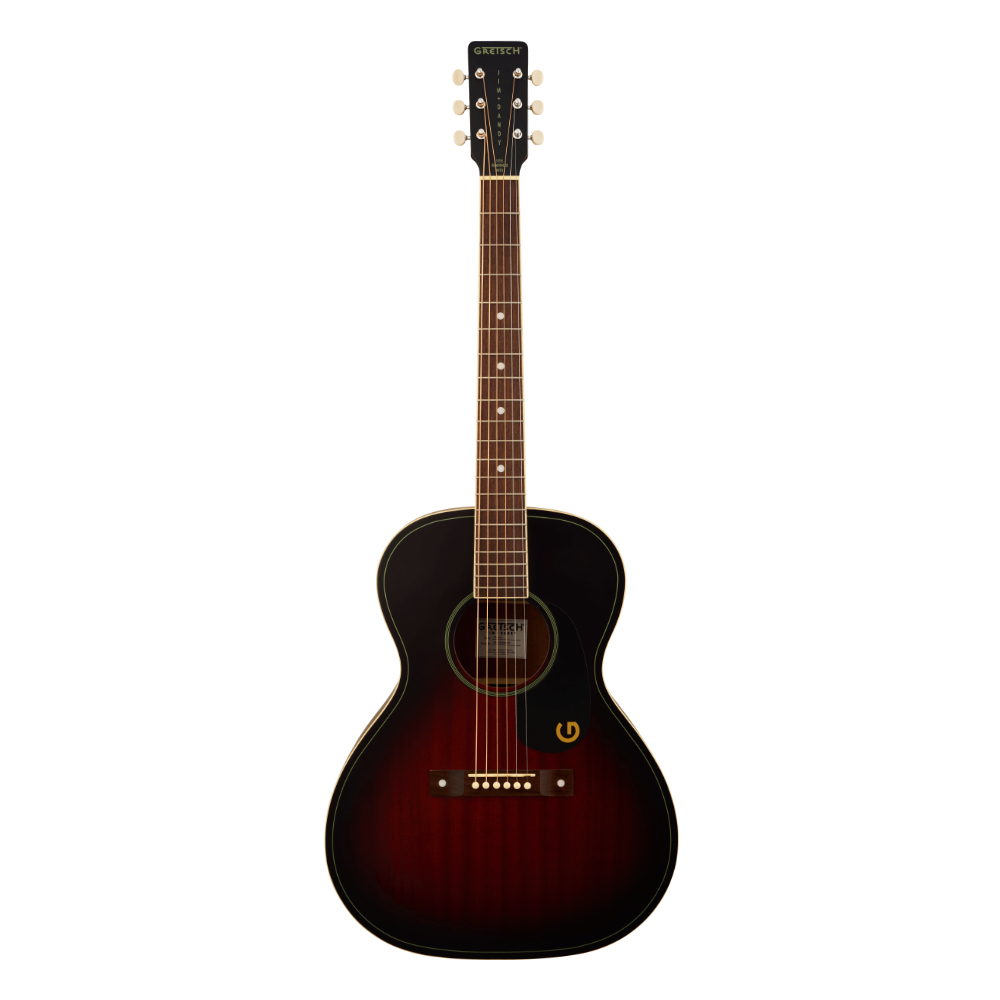 Gretsch Jim Dandy Concert Deep Cherry Burst Full View