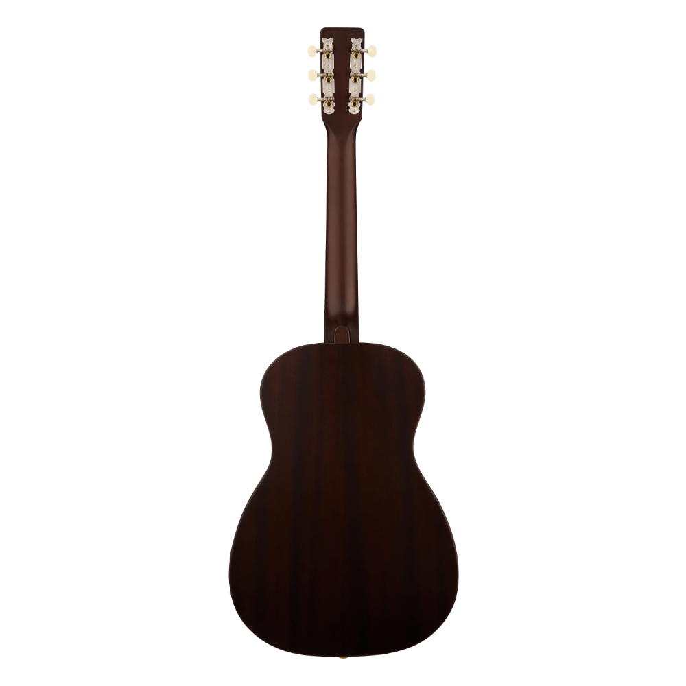 Gretsch Jim Dandy Parlour Deep Cherry Burst Back View