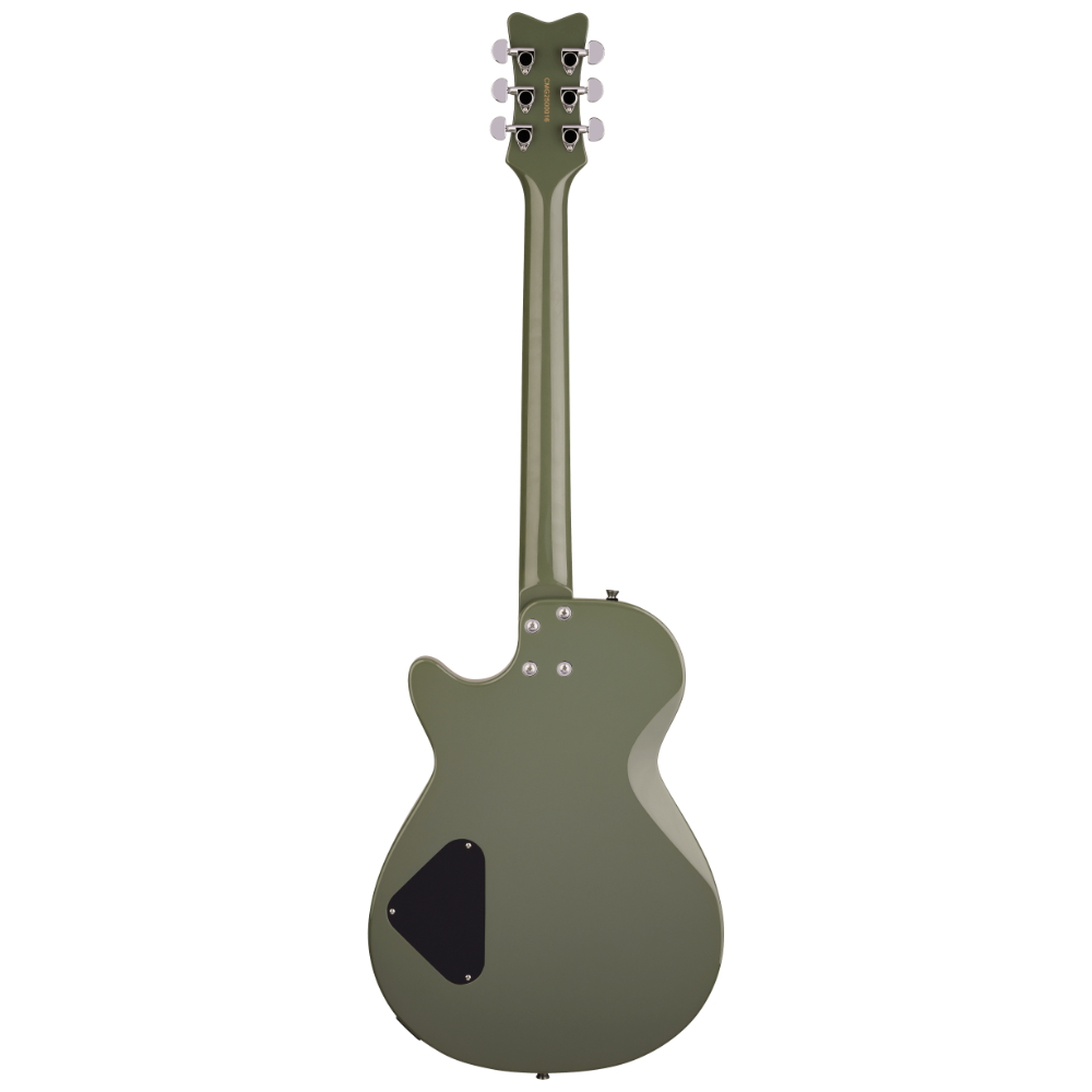 Gretsch Streamliner Jet Club 1 Pickup Olive Drab Back View