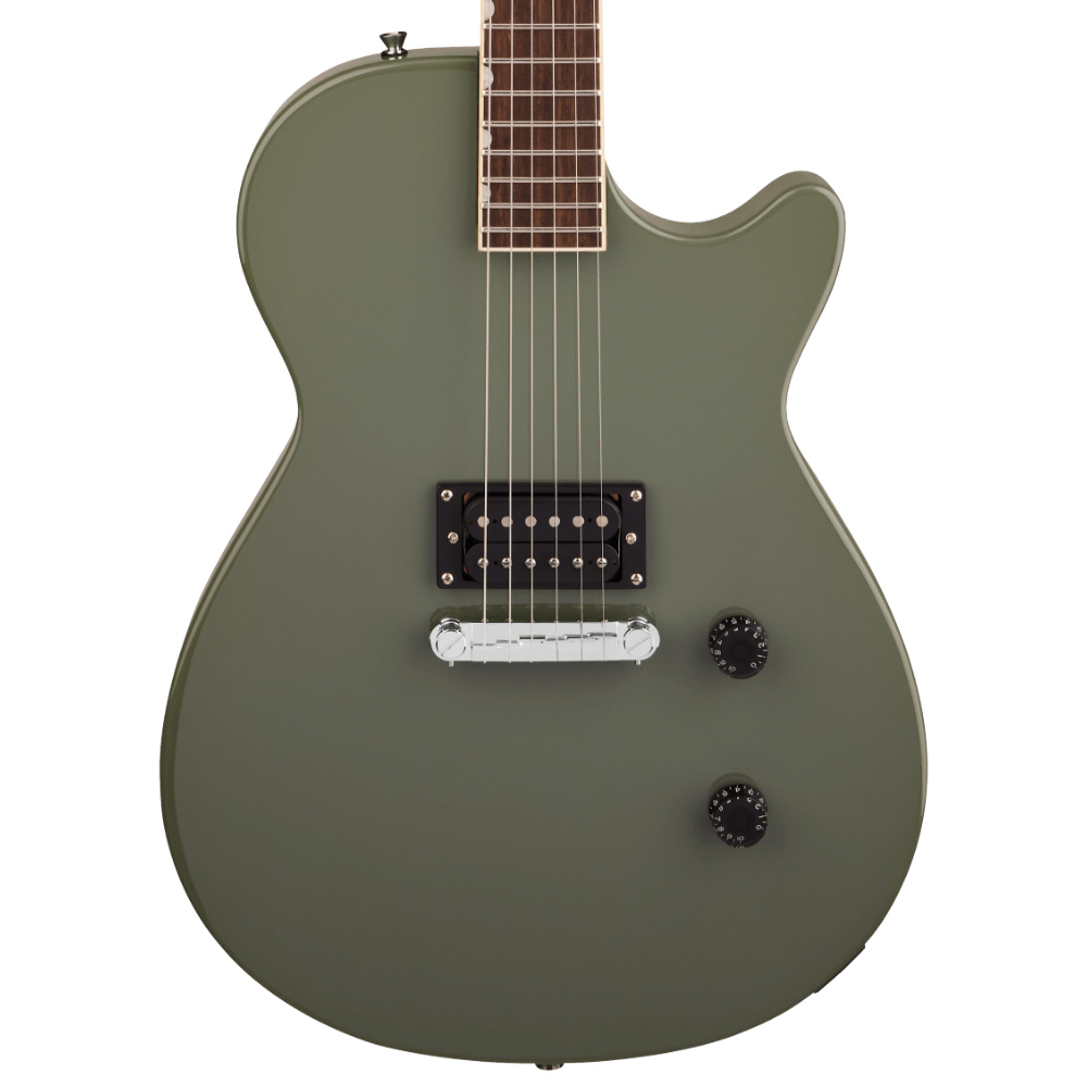 Gretsch Streamliner Jet Club 1 Pickup Olive Drab Body View