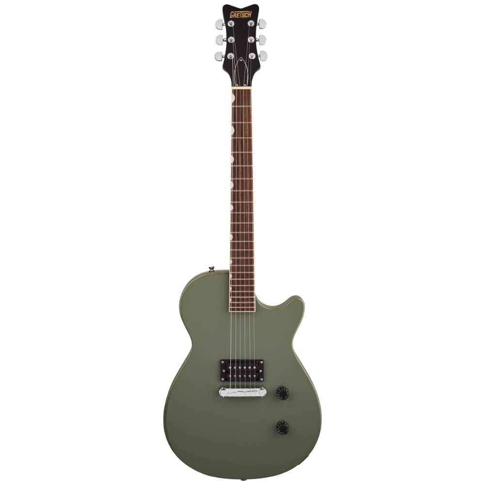 Gretsch Streamliner Jet Club 1 Pickup Olive Drab Full View