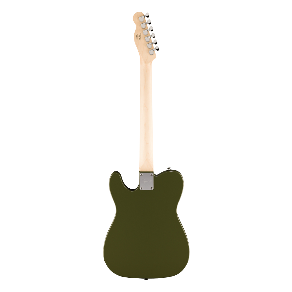 Squier Sonic Esquire H Olive Back View