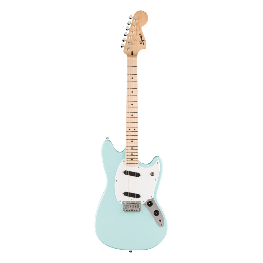 Squier Sonic Mustang Daphne Blue Full View